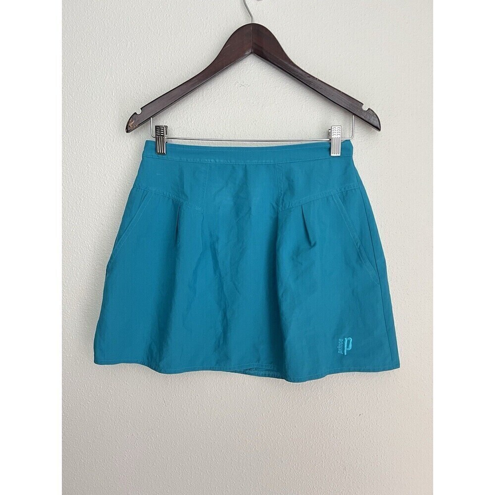 VTG Prince Sportswear Turquoise Tennis Skirt Y2K Coquette Beachy Athleisure SZ 8